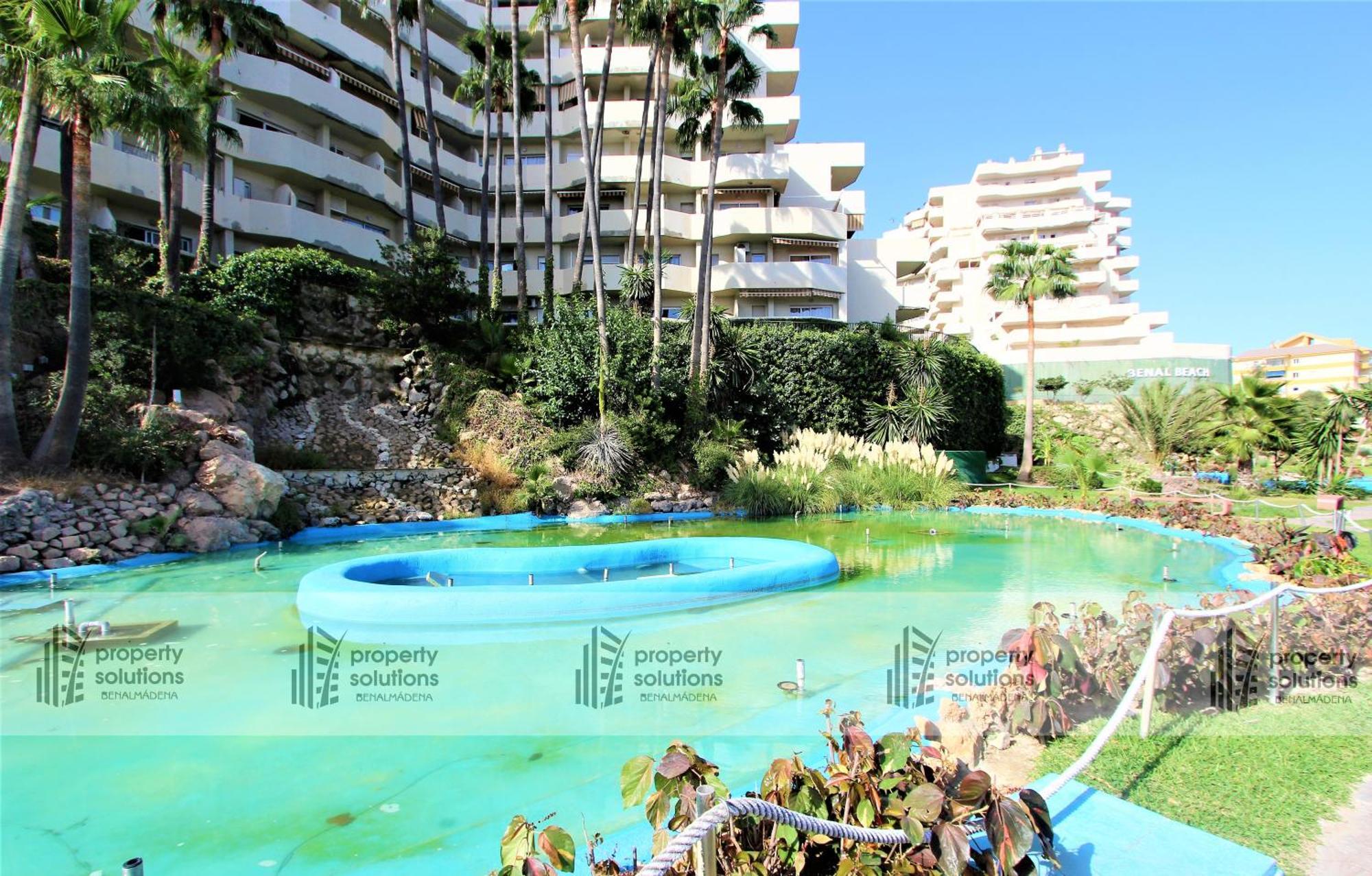 Benalbeach 207- Primera Linea De Playa - Piscina Abierta Todo El Ano Apartament *